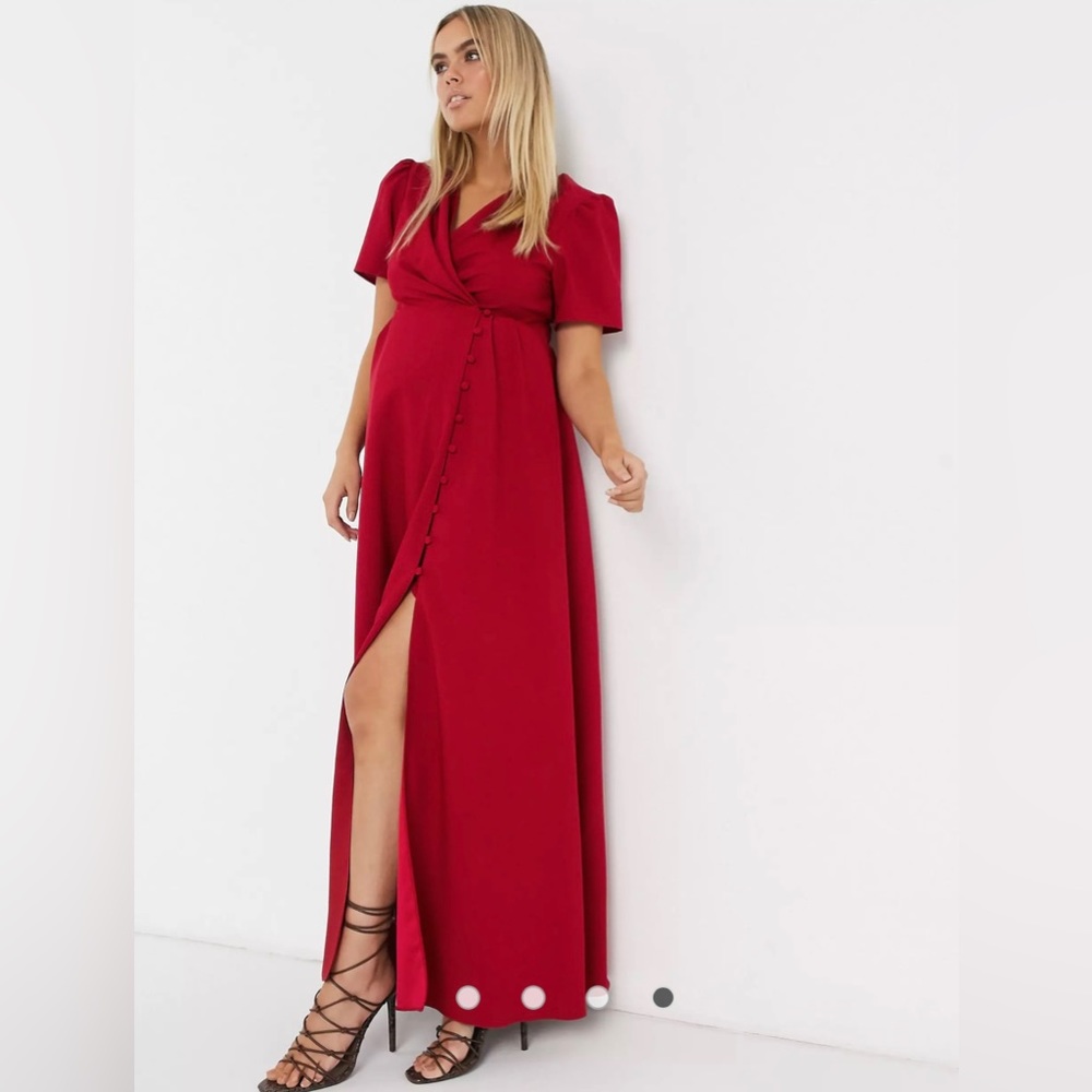 ASOS maternity maxi dress